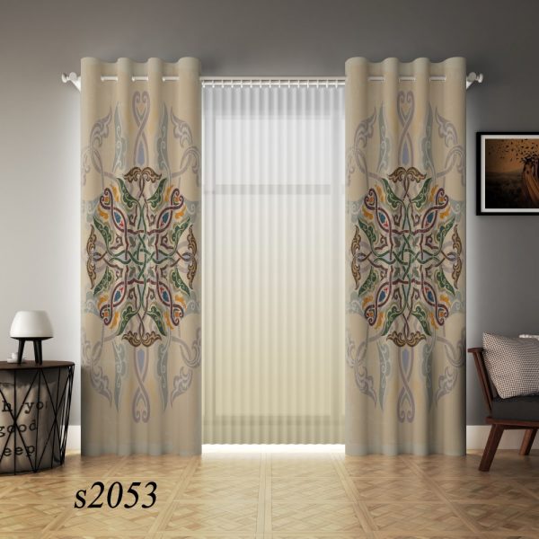پرده چاپی طرح سنتی S2053