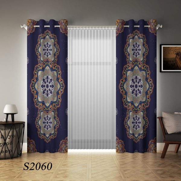 پرده چاپی طرح سنتی S2060