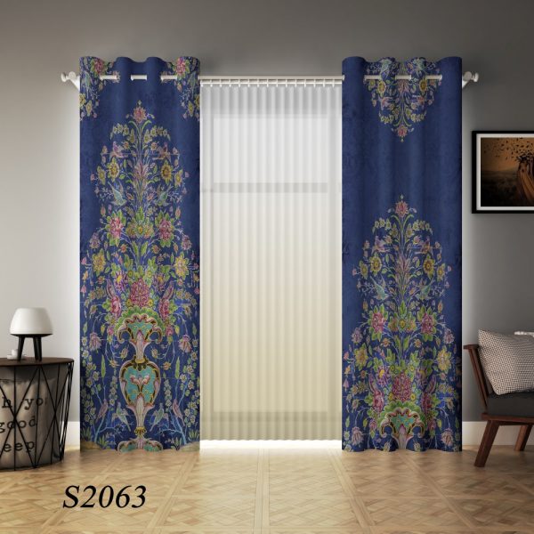 پرده چاپی طرح سنتی S2063