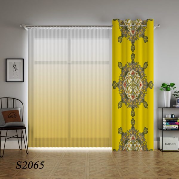 پرده چاپی طرح سنتی S2065