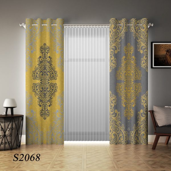 پرده چاپی طرح سنتی S2068