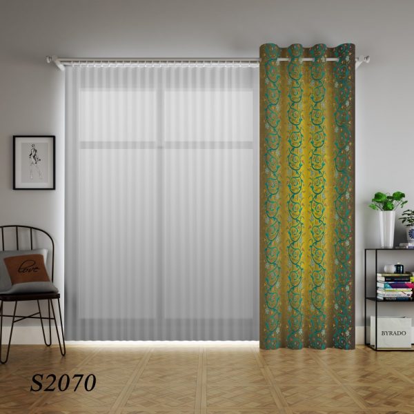 پرده چاپی طرح سنتی S2070