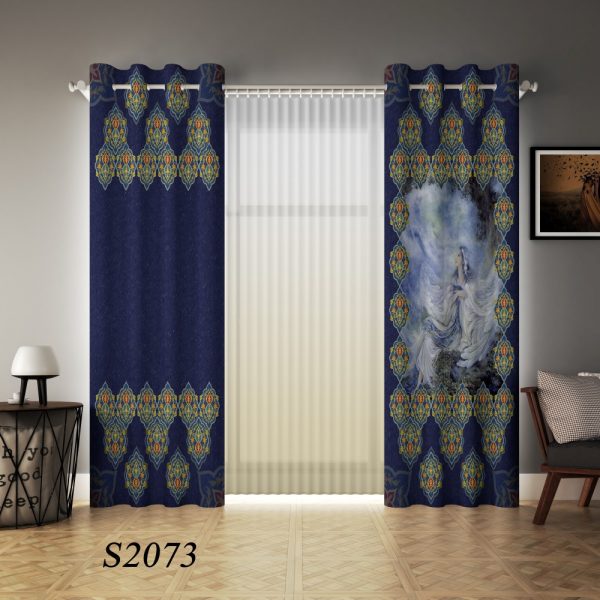 پرده چاپی طرح سنتی S2073