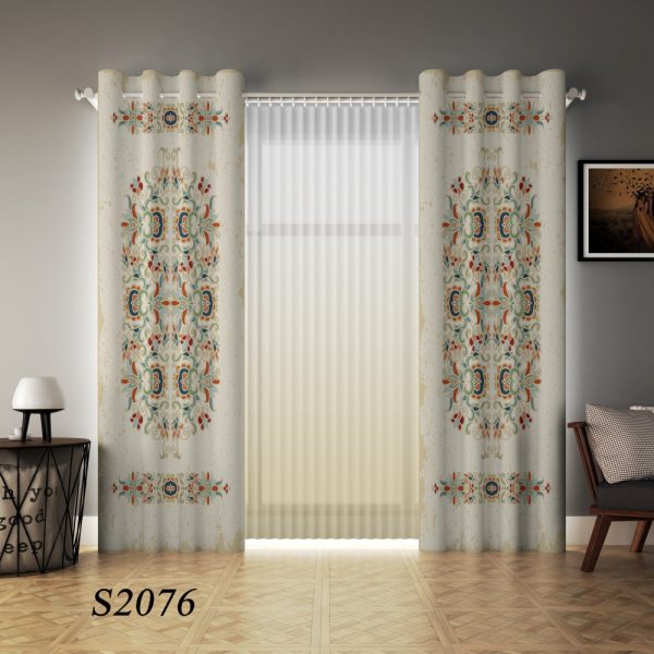 پرده چاپی طرح سنتی S2076