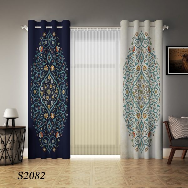 پرده چاپی طرح سنتی S2082
