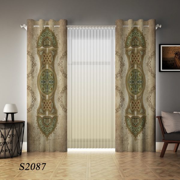 پرده چاپی طرح سنتی S2087