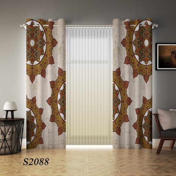 پرده چاپی طرح سنتی S2088