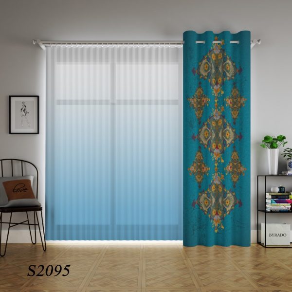 پرده چاپی طرح سنتی S2095