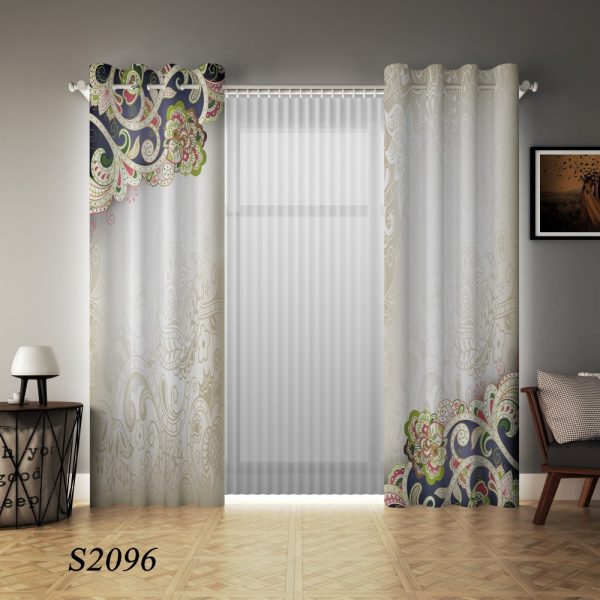 پرده چاپی طرح سنتی S2096