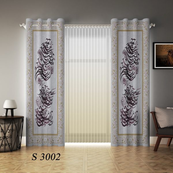 پرده چاپی طرح سنتی S3002