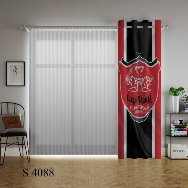 پرده چاپی طرح پرسپولیس S4088