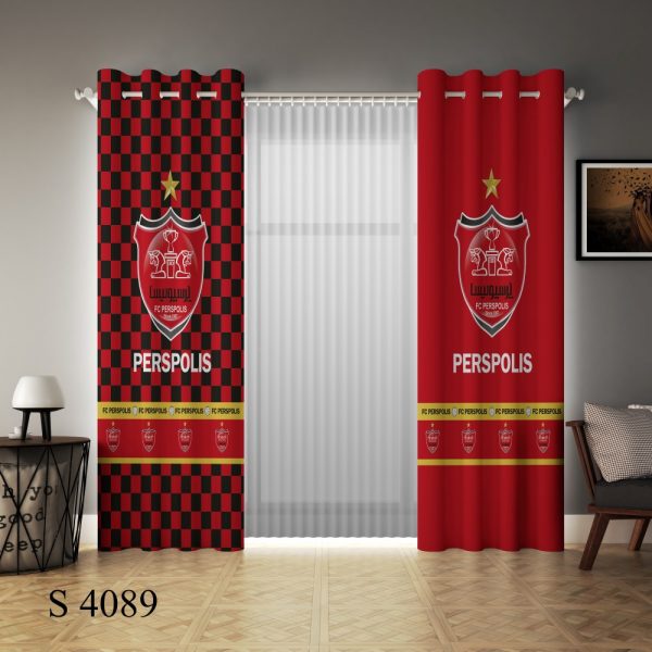 پرده چاپی طرح پرسپولیس S4089