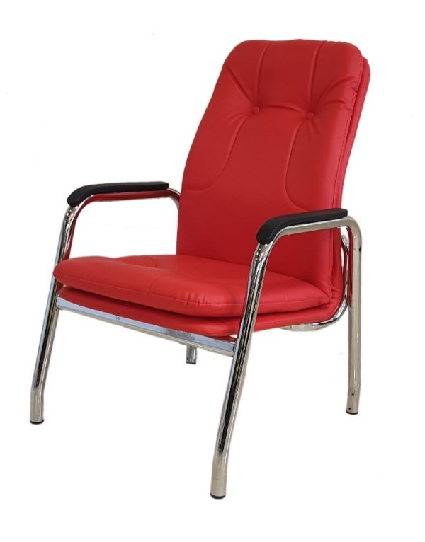 صندلی مبلی راحتی مدل 760 پایه کروم دسته فوم انتگرال