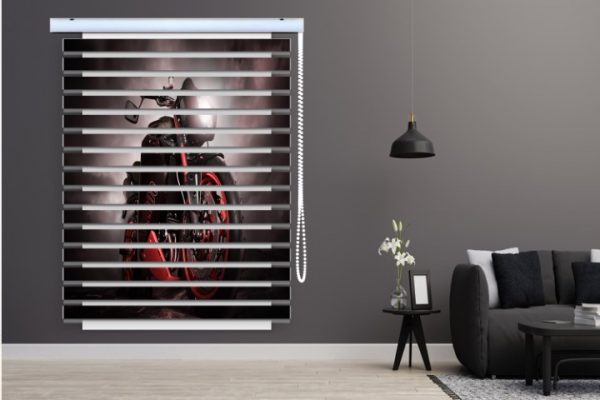 پرده زبرا طرح موتور فانتزی کد VH1