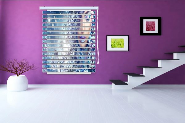 پرده زبرا طرح خانم کد Woman4042