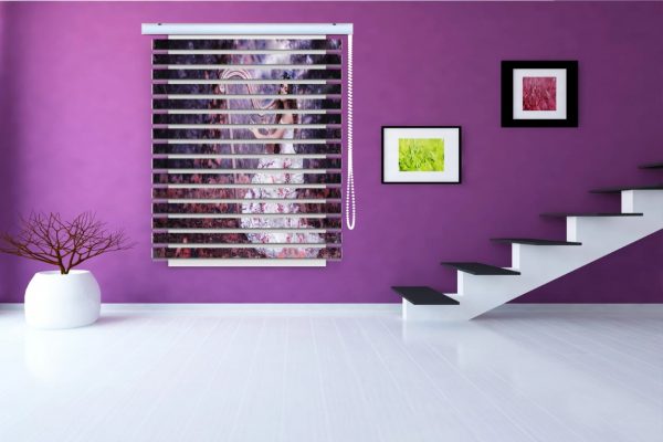 پرده زبرا طرح خانم کد Woman4052