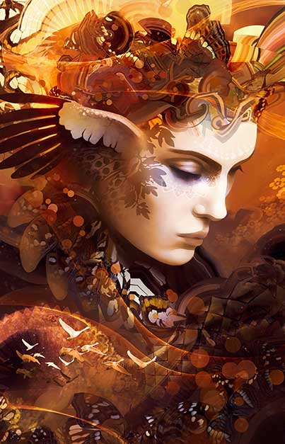 پوستر طرح دختر W4074