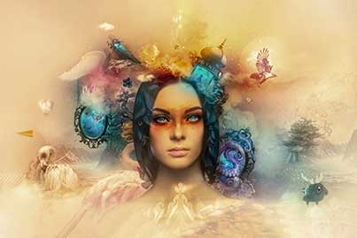 پوستر طرح دختر W4076