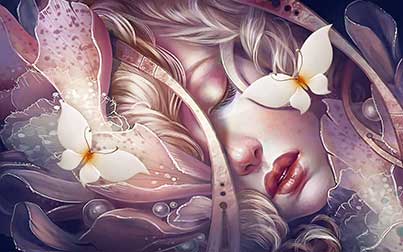 پوستر طرح دختر W4083