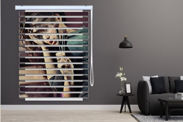 پرده زبرا طرح دختر فانتزی کد WO500