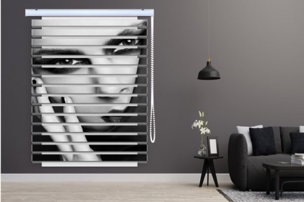 پرده زبرا طرح دختر فانتزی کد WO506