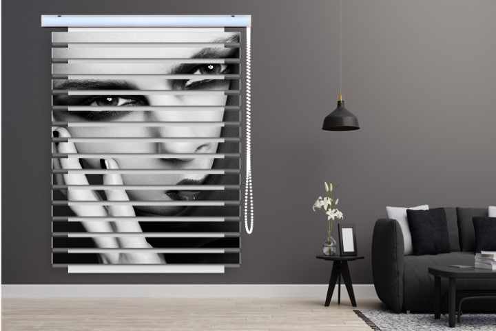 پرده زبرا طرح دختر فانتزی کد WO506