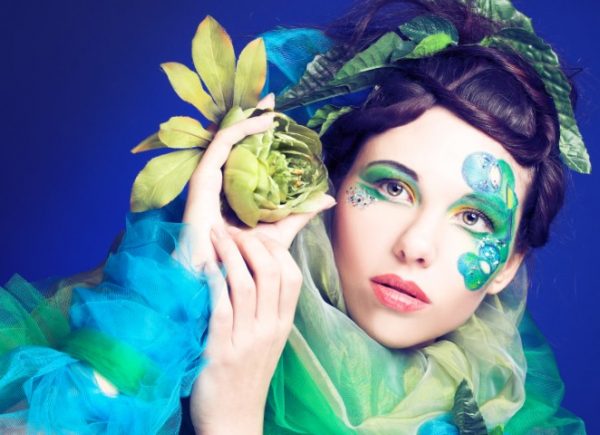 پرده زبرا طرح دختر فانتزی کد WO512