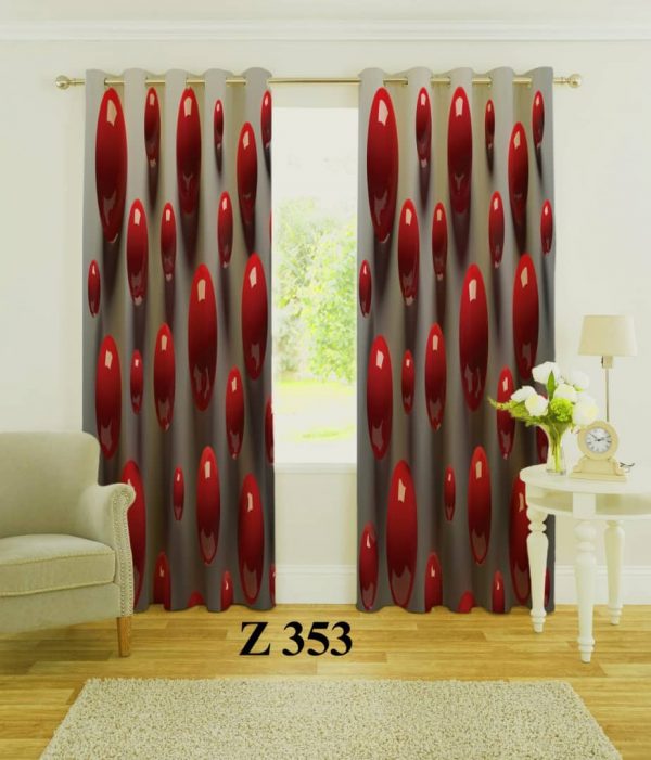 پرده چاپی طرح گوی Z353
