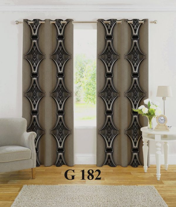 پرده چاپی طرح ساده G182