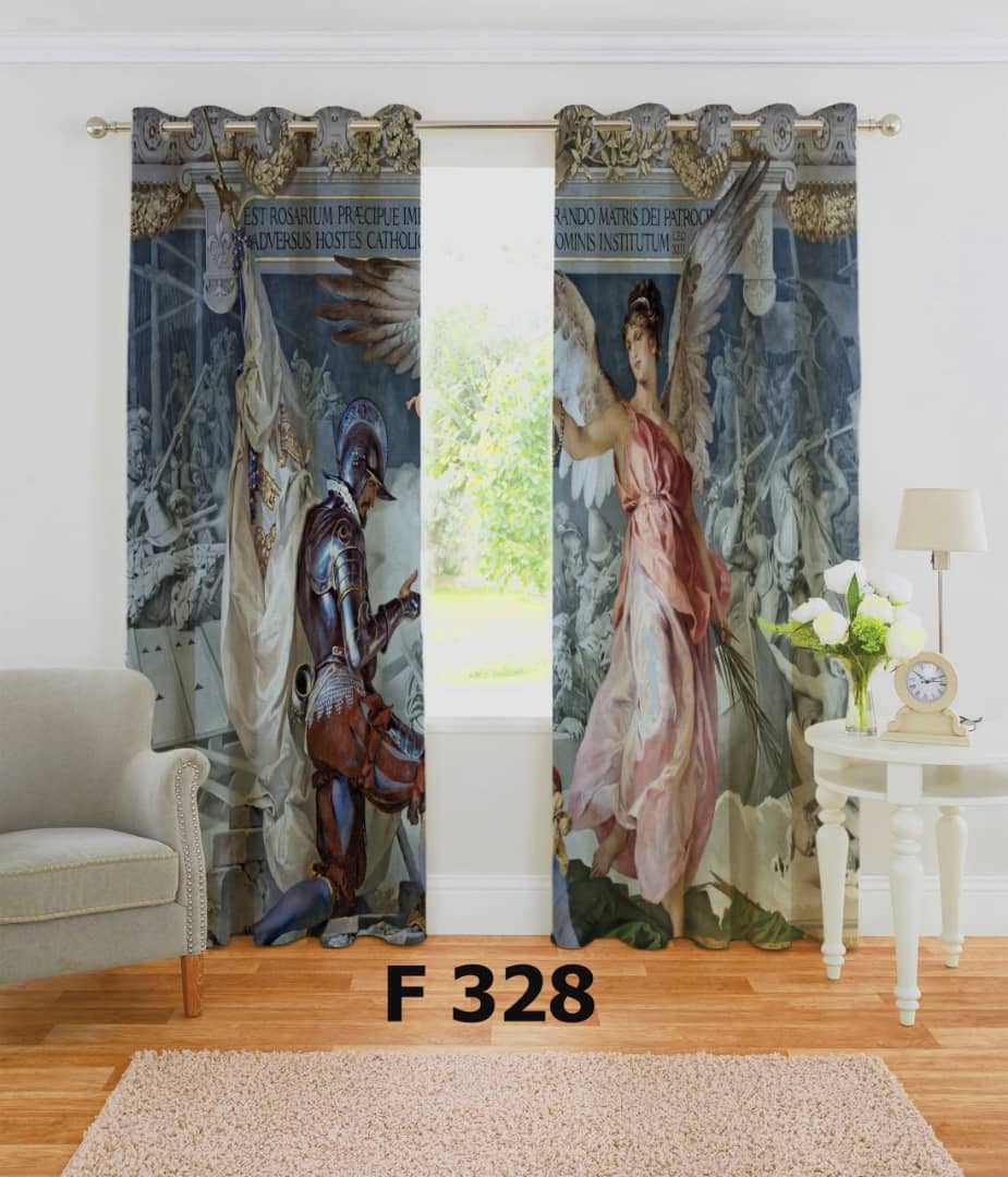 پرده چاپی طرح خاص F328