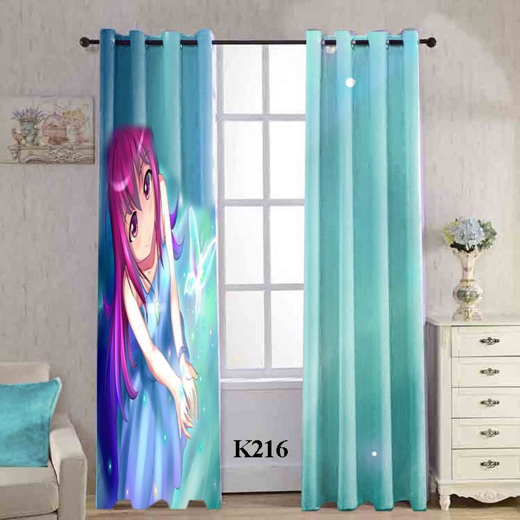 پرده چاپی طرح انیمه k216