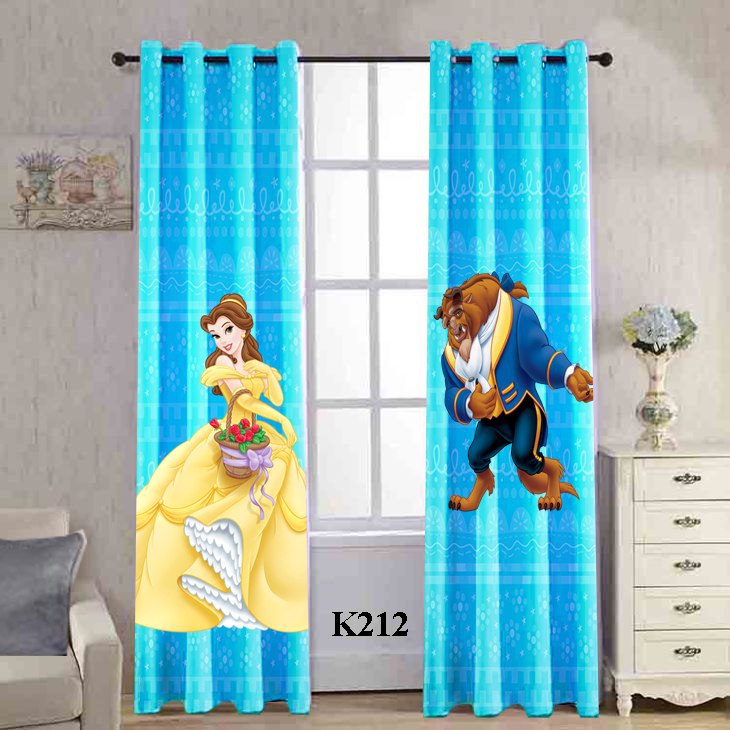 پرده چاپی طرح پرنسس k212