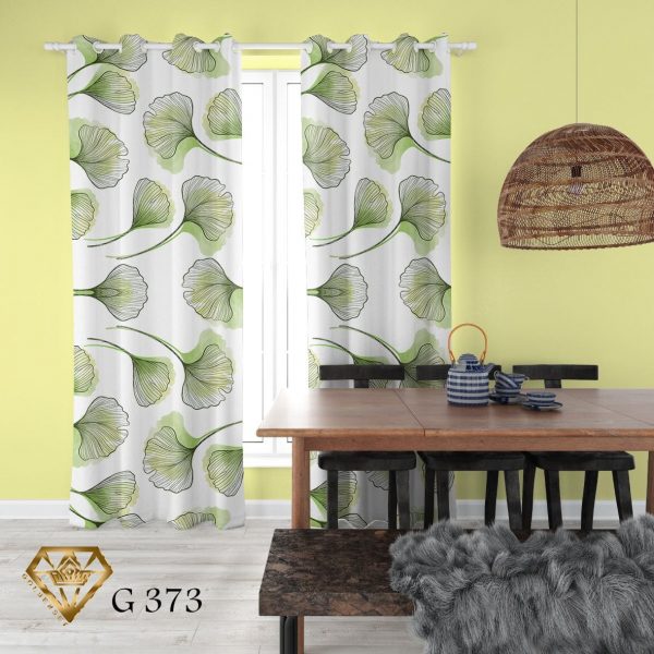 پرده چاپی طرح گل G373