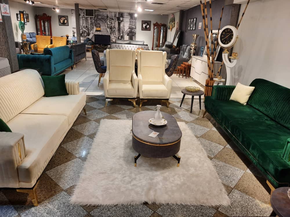 مبل مدل رولز ۸ نفره تخت خوابشو