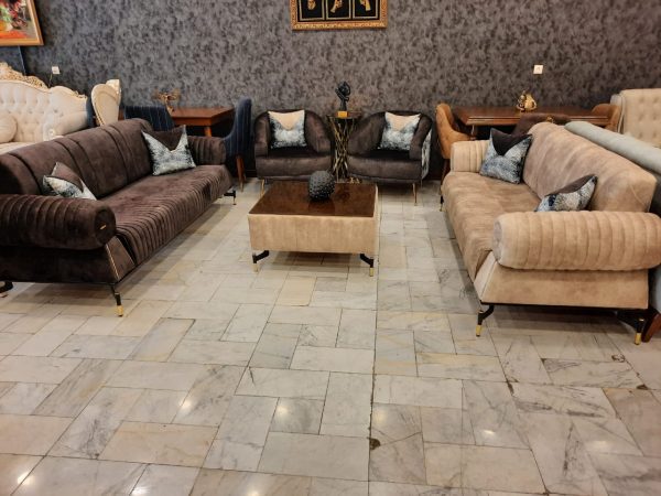 مبل مدل ویهان 8 نفره به همراه پاف