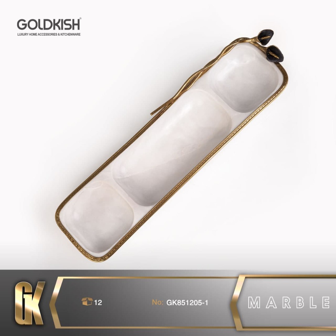 ظروف STONE اردوخوري سه تايي سفيد GK851205-1