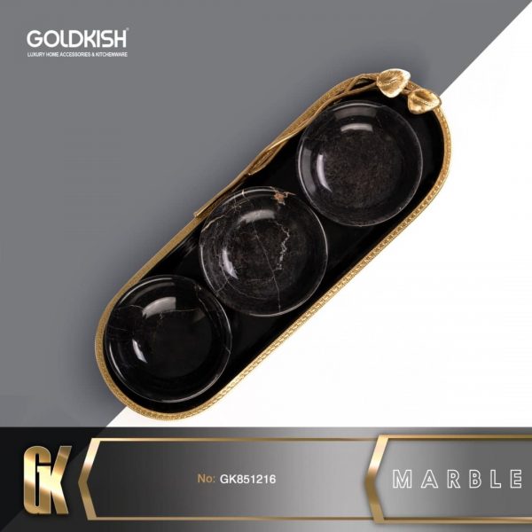 ظروف STONE اردو خوري لبه گرد مشكي GK851216