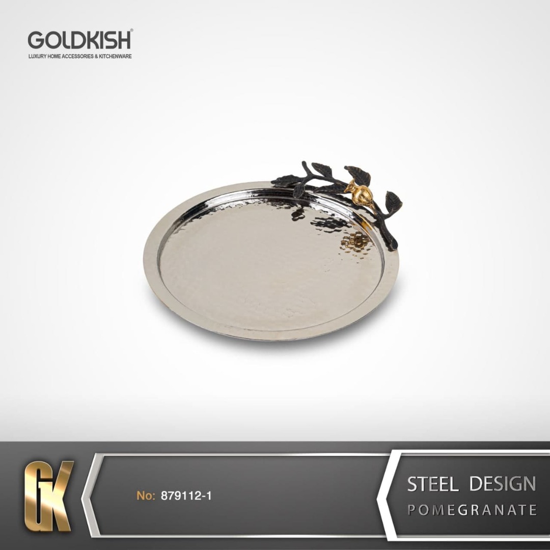 ظروف استيل پشتستی گرد  GK879112-1 Ruby