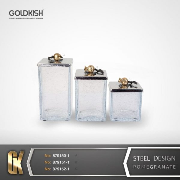 پاسماوری مکعبی کوچک/متوسط/بزرگ GK879150/51/52-1 Ruby