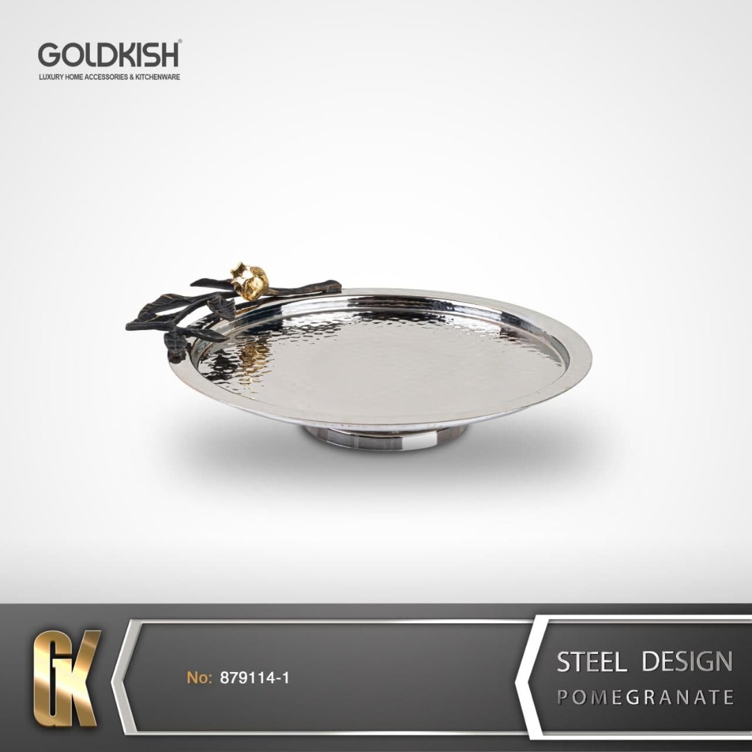 ظروف استيل شیرینی خوری کوچک GK879114-1 Ruby