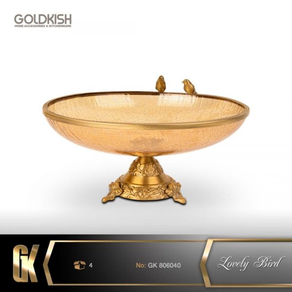 ظروف دكوری Lovely Bird شیرینی خوری مدل GK806040