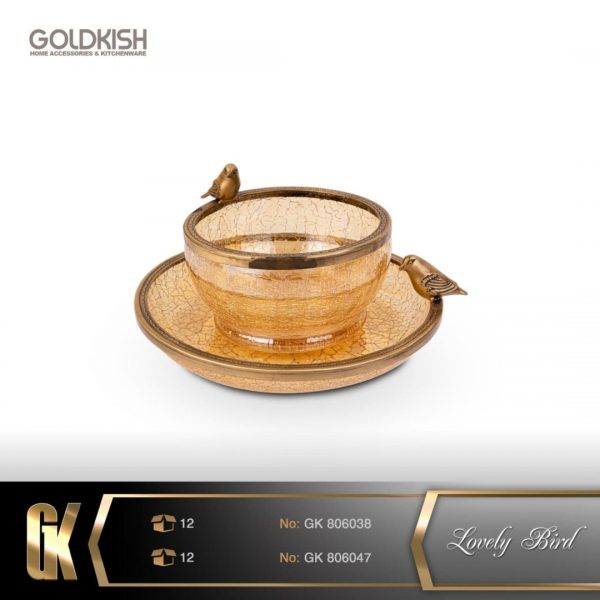 ظروف دكوری Lovely Bird آجیل خوری و پیاله GK806038/47