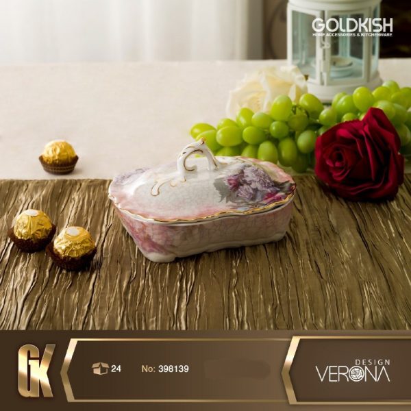 ست پذیرایی شکلات خوری بیضی طرح Verona مدل 398139