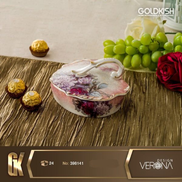 ست پذیرایی شکلات خوری قلب طرح Verona مدل 398141