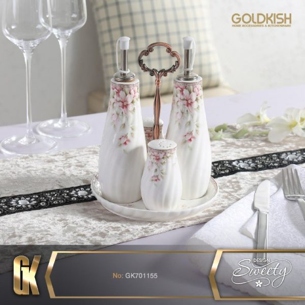 ست آبلیمو خوری نمکدان طرح Sweety مدل GK701155