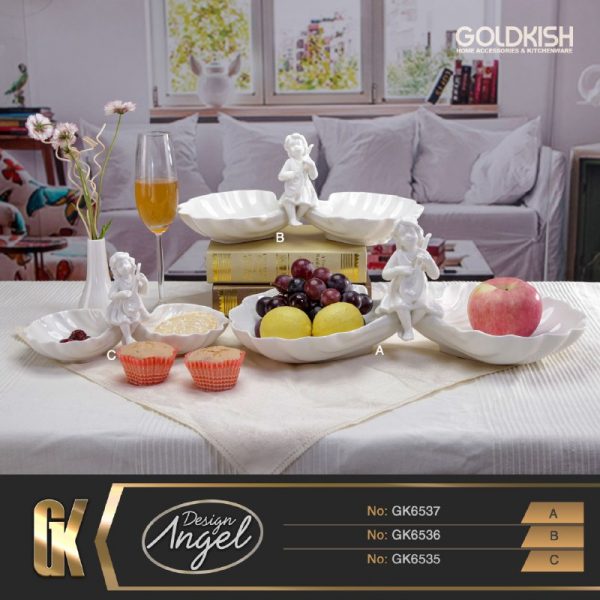 اردوخوری دوتایی طرح Angel مدل GK6537/36/35