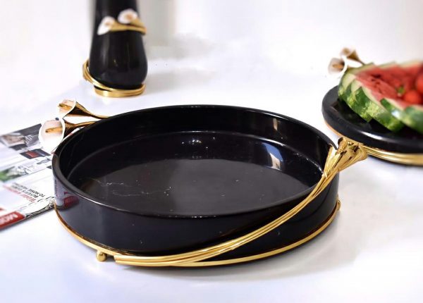 میوه خوری لبه دار سنگ قطر 35 CLS02