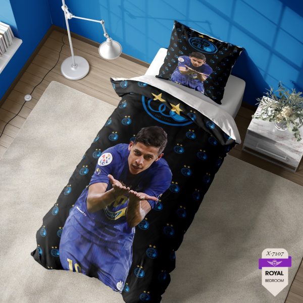 روتختی و ملحفه ( تک نفره ) طرح استقلال کد KX-7107