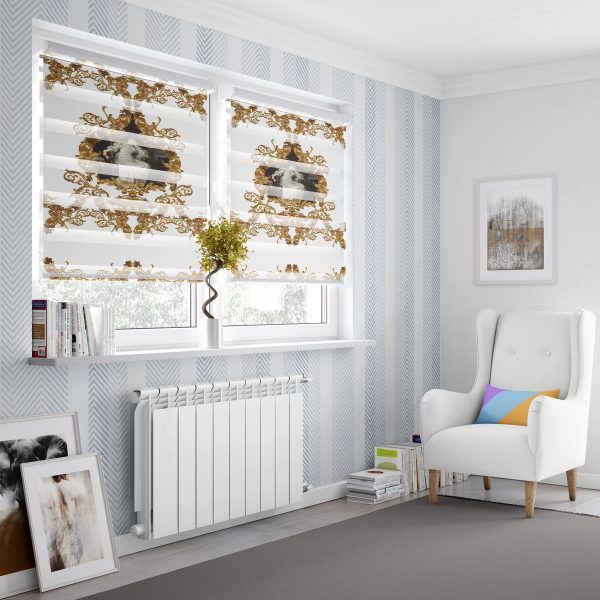 پرده زبرا طرح تابلو کد Z0006