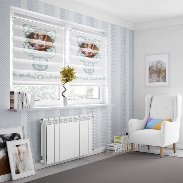 پرده زبرا طرح تابلو کد Z003